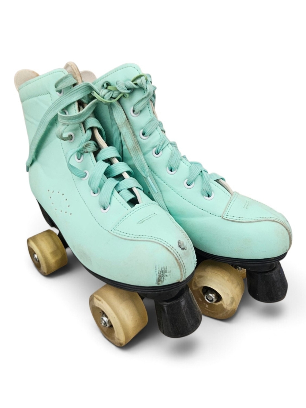 Mint Green Women's Roller Skates - Classic Lace-Up